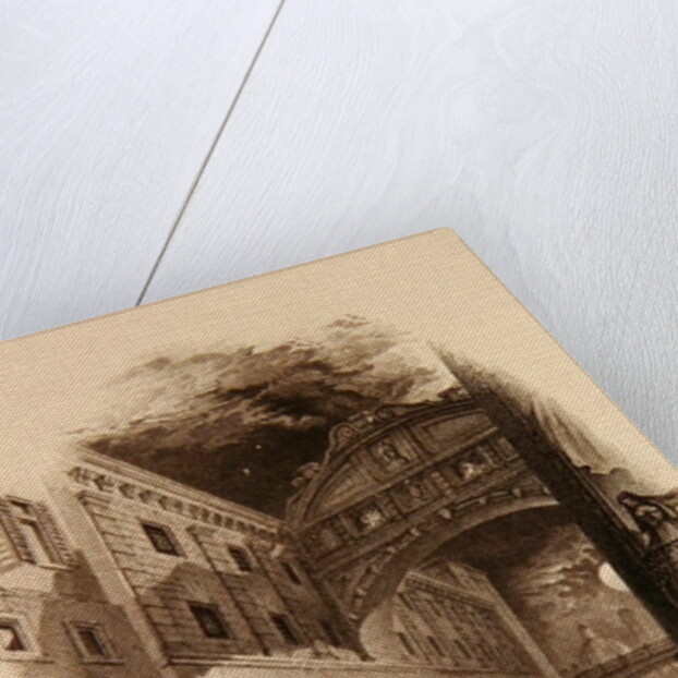 The Bridge of Sighs, Venice, c.1832 by Edward Francis Finden