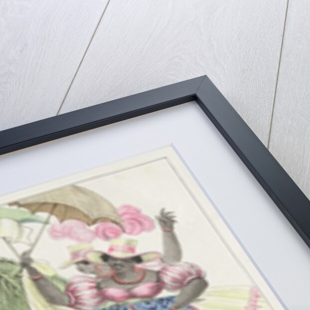 Red-Set Girls and Jack-in-the-Green, plate 2 from 'Sketches of Character...', 1838 by Isaac Mendes Belisario