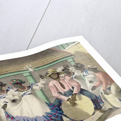 French Set-Girls, plate 7 from 'Sketches of Character...', 1838 by Isaac Mendes Belisario