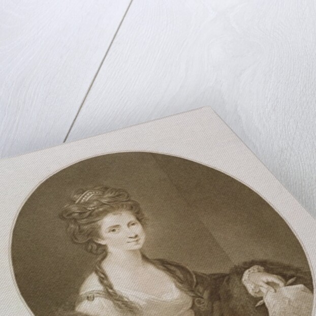 Angelica Kauffman, after Reynolds, 1780 by Francesco Bartolozzi