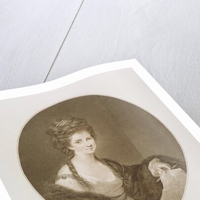 Angelica Kauffman, after Reynolds, 1780 by Francesco Bartolozzi