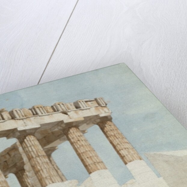 The East End and South Side of the Parthenon, c.1813 by John Foster