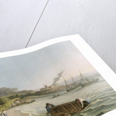 Carting and Putting Sugar Hogsheads on Board' by William Clark