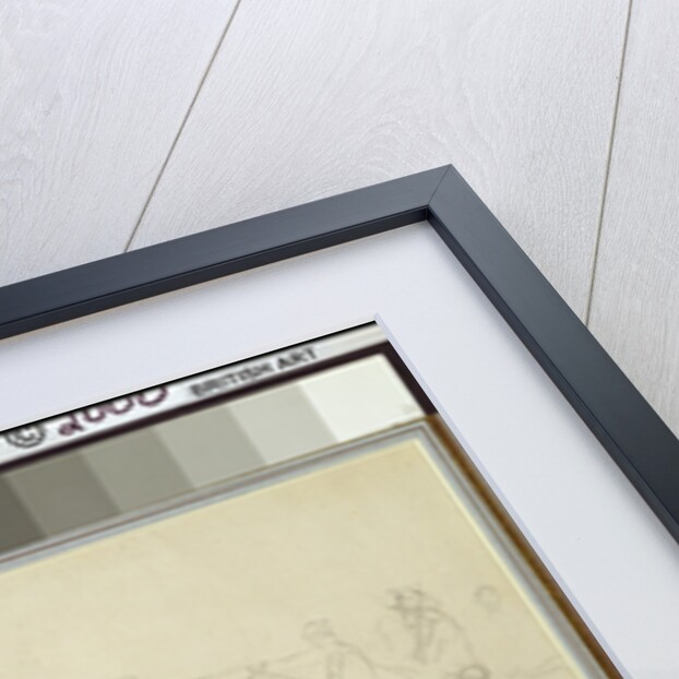 Rubbing down a horse in a paddock at a racetrack by Sawrey Gilpin