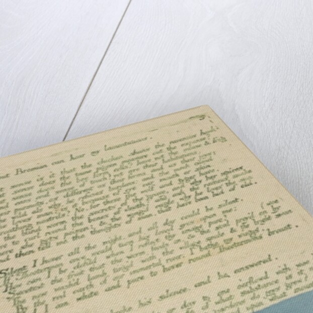 And none but Bromian can hear... by William Blake