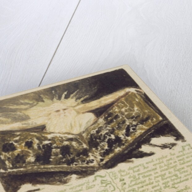 In living creations appear'd... by William Blake