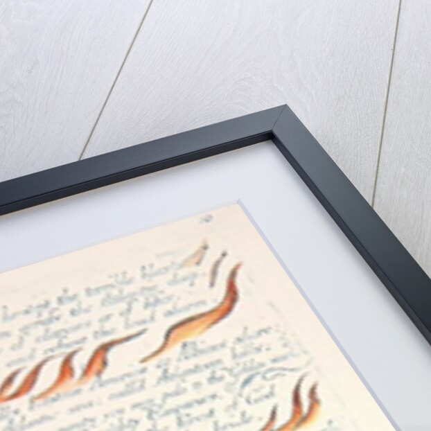 Thus wept the Angel voice... by William Blake