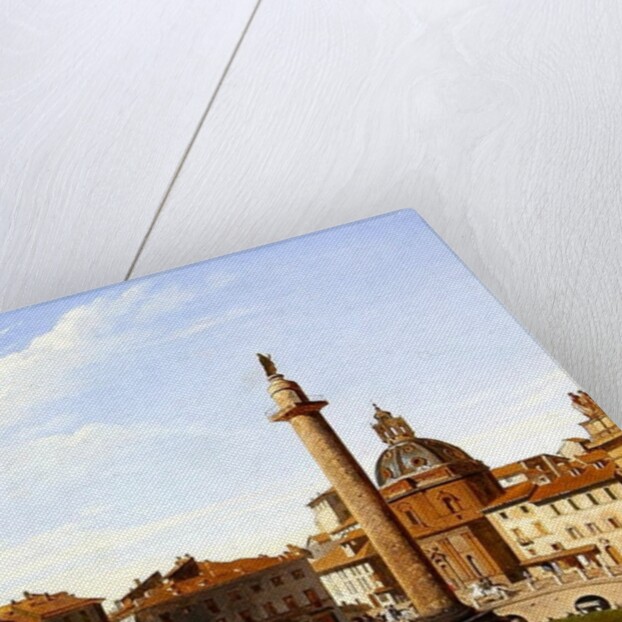 A View of Trajan's Forum, Rome, 1821 by Charles Lock Eastlake