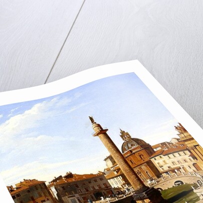 A View of Trajan's Forum, Rome, 1821 by Charles Lock Eastlake