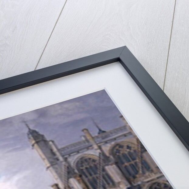 St George's Chapel, Windsor, and the entrance to the Singing Men's Cloister, c.1768 by Paul Sandby