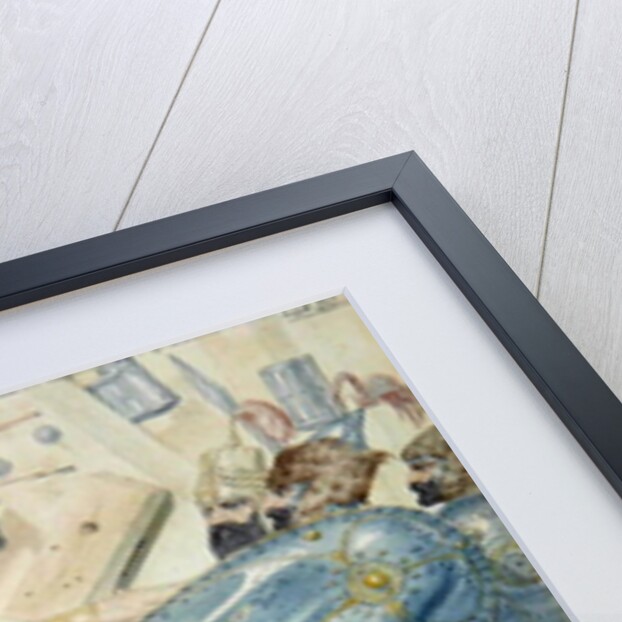 Death of Abimelech at Thebez, 1855 by Richard Dadd