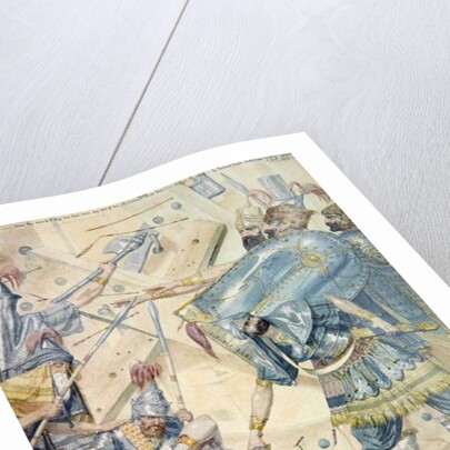 Death of Abimelech at Thebez, 1855 by Richard Dadd