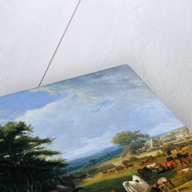 Lord River's Stud Farm, Stratfield Saye, 1807 by Jacques-Laurent Agasse