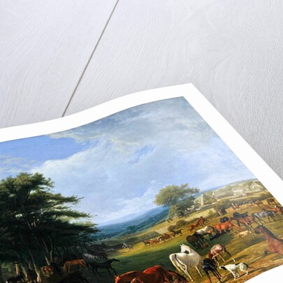 Lord River's Stud Farm, Stratfield Saye, 1807 by Jacques-Laurent Agasse