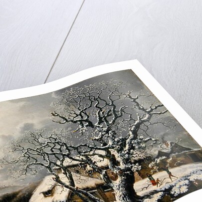 A Winter Landscape, 1752 by George of Chichester Smith