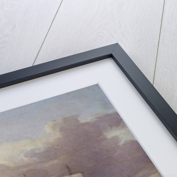 Dutch Fishing Boats at Anchor in an Estuary, c.1850-60 by William Joy