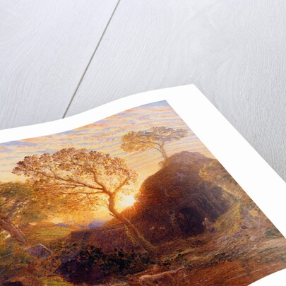 Sunset, c.1861 by Samuel Palmer