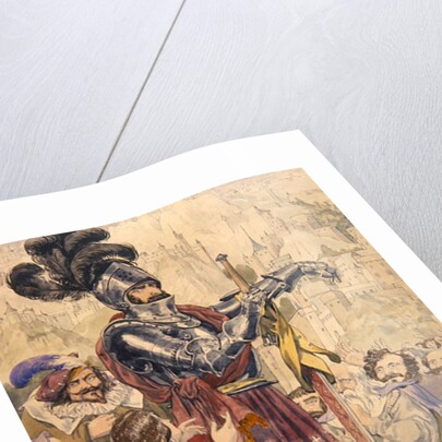 Sketch to Illustrate the Passions: Pride, c.1853-55 by Richard Dadd