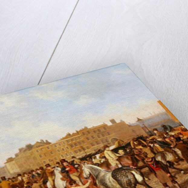 Old Smithfield Market, London, 1824 by Jacques-Laurent Agasse