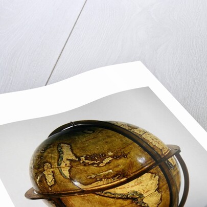 Terrestrial Globe, one of a pair known as the 'Brixen' globes, c.1522 by Martin  Waldsemuller