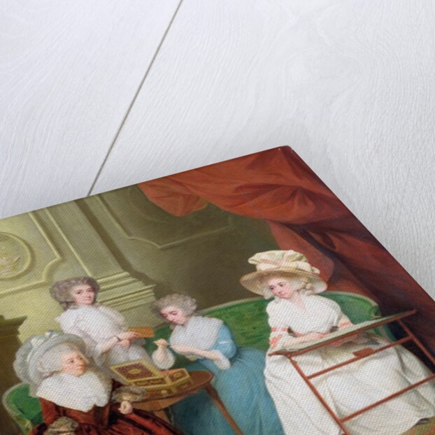 Lady Jane Mathew and her Daughters, c.1790 by English School