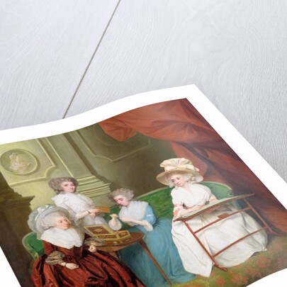 Lady Jane Mathew and her Daughters, c.1790 by English School