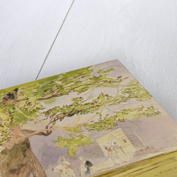 On the Road, Two Hours from Tepelene, 19 April 1857 by Edward Lear