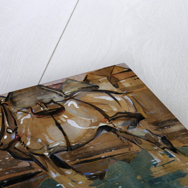 The Drinking Pool by Joseph Crawhall