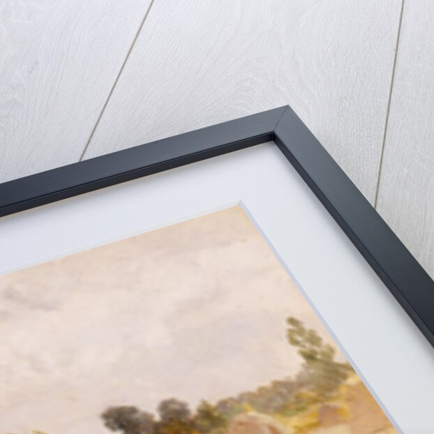 Eton College from Datchet Road by Heywood Hardy