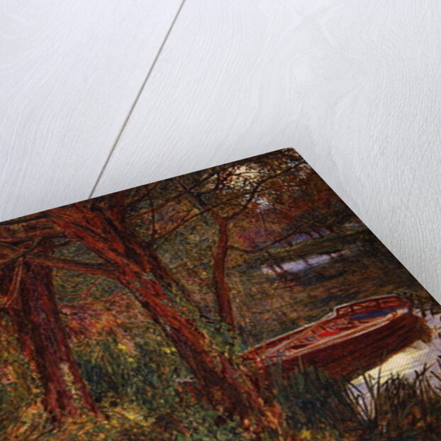 The River at Dusk by Albert Goodwin