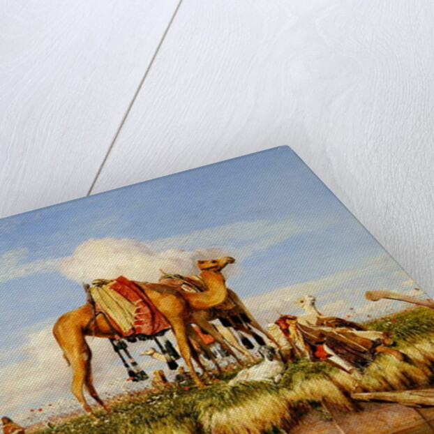 On the Banks of the Nile, Upper Egypt, 1876 by John Frederick Lewis