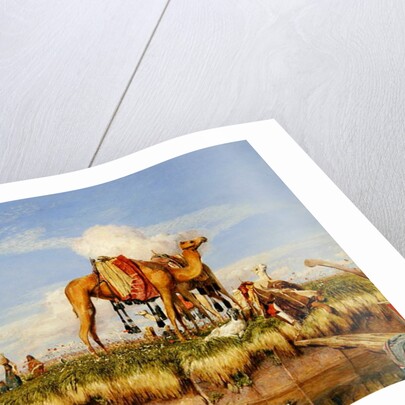 On the Banks of the Nile, Upper Egypt, 1876 by John Frederick Lewis