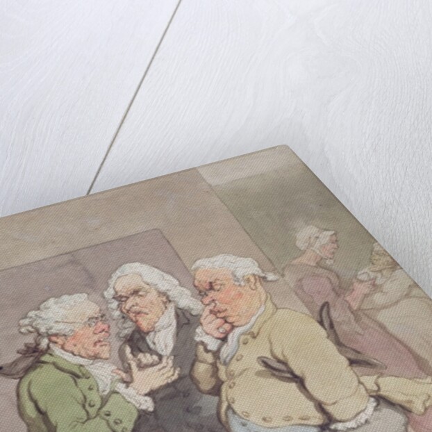 The Doctor's Consultation, 1815-1820 by Thomas Rowlandson