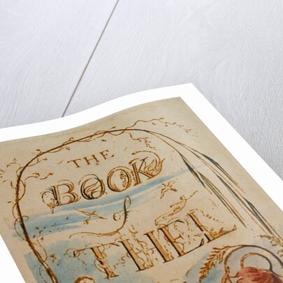 The Book of Thel, plate 2, 1789 by William Blake