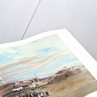 The Market Place, Tanga, Egypt, 1874 by William Paton Burton