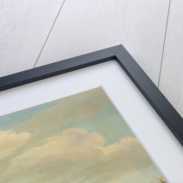 A View on the Island of Antigua: the English Barracks and St. John's Church seen from the Hospital, c.1775-1776 by Thomas Hearne