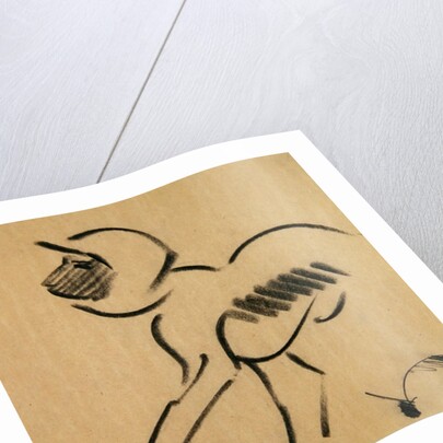 Crouching Monkey, c.1912-13 by Henri Gaudier-Brzeska