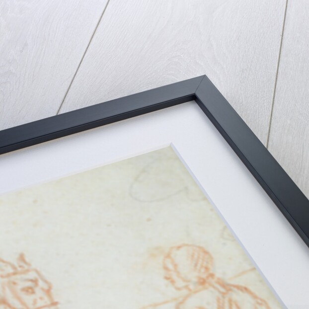 A lady riding side-saddle turns to look at a dismounted rider by James Seymour