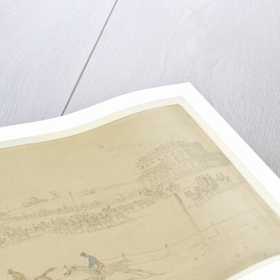A Race of the Knavesmire at York by Thomas Rowlandson