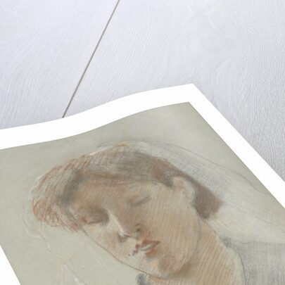 The Artist's Wife, Emma, on her Wedding Day by Ford Madox Brown