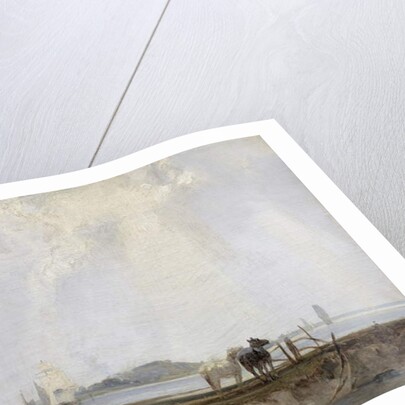 Near Quillebeuf, c.1824-25 by Richard Parkes Bonington