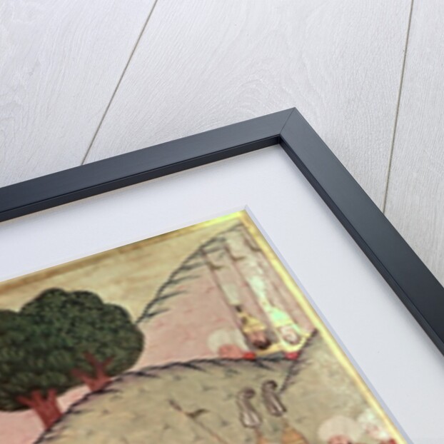 TSM H.1339 Sultan Selim II riding between Kotahia and Belgrade to rejoin the Imperial Army, 1584-89 by Turkish School