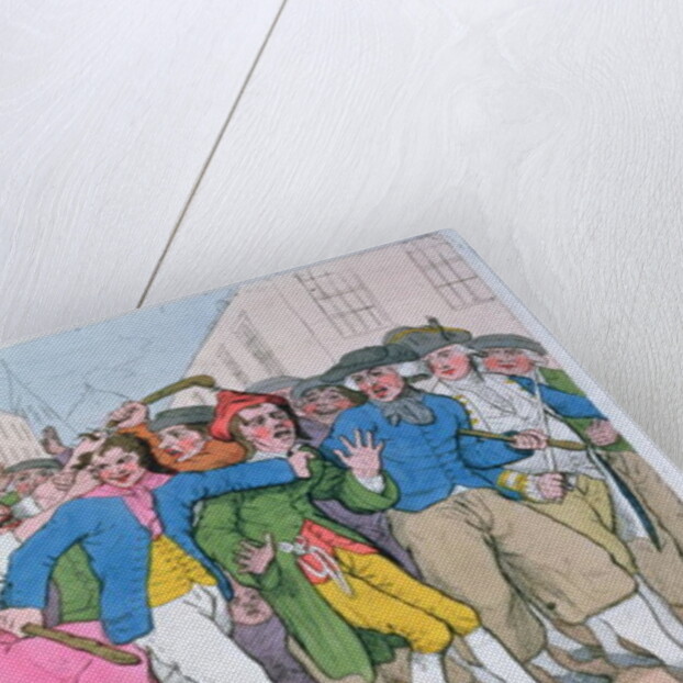 The Liberty of the Subject, publ. by H. Humphrey, October 15th 1779 by James Gillray