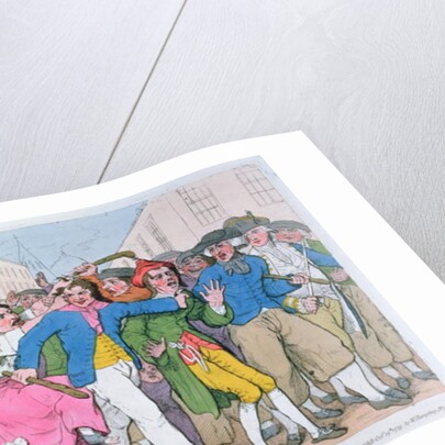 The Liberty of the Subject, publ. by H. Humphrey, October 15th 1779 by James Gillray