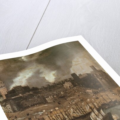 An Expedition Setting out from Seville for America in 1498 by Alonso Sanchez Coello