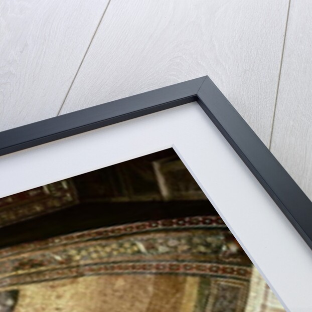 Saint Agnes between two popes by School Byzantine