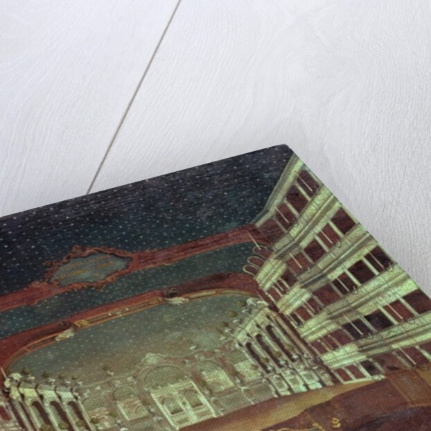 Interior of the San Samuele Theatre, Venice by Gabriele Bella