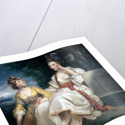 Mrs Thrale and her Daughter Hester 1777-78 by Joshua Reynolds