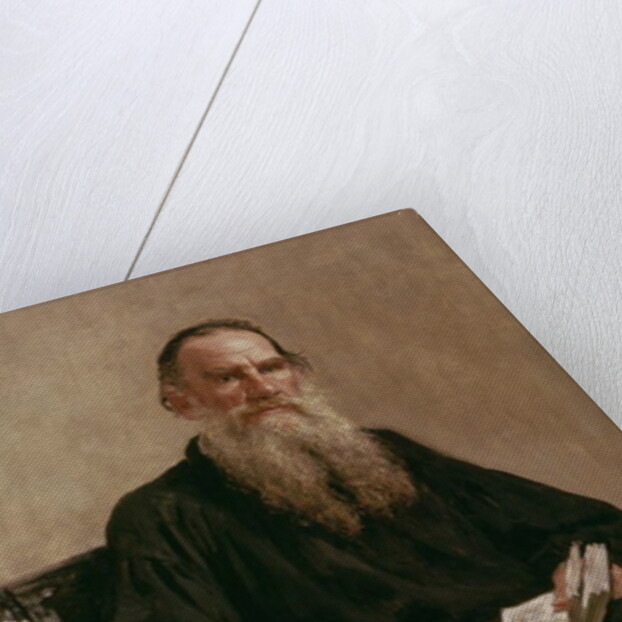 Lev Tolstoy 1887 by Ilya Efimovich Repin
