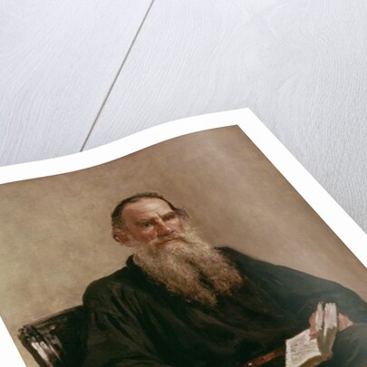 Lev Tolstoy 1887 by Ilya Efimovich Repin